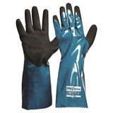 Pro Choice Prochem 35cm Green/Black Nitrile PU - Carton (72 Pairs) (NPUPC) Chemical Resistant Gloves ProChoice - Ace Workwear