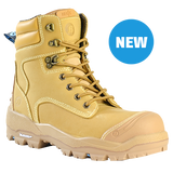 Bata Longreach Ultra Wheat Safety Shoe (804-88009) Lace Up Safety Boots Bata - Ace Workwear