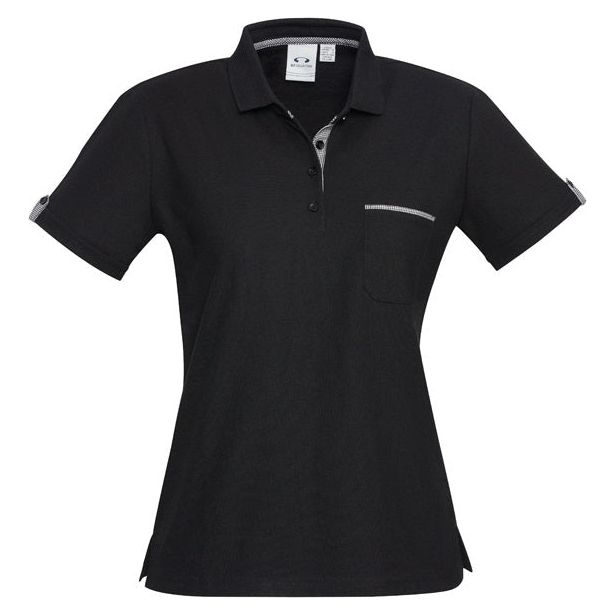 Biz Ladies Edge Polo (P305LS) Plain Polos Biz Collection - Ace Workwear