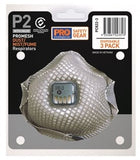 Pro Choice Safety Gear Dust Masks Promesh P2+Valve - Pack of 3 (PC822-3) Promesh Mask ProChoice - Ace Workwear