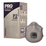 Pro Choice Safety Gear Dust Masks Promesh P2+Valve - Box of 12 (PC822) Promesh Mask ProChoice - Ace Workwear