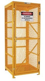PRATT Forklift Storage Cage. 2 Storage Levels Up To 8 Forklift Cylinders. (Comes Flat Packed - Assembly Required) (PSGC8F-FP) Flat Packed Cages, signprice Pratt - Ace Workwear