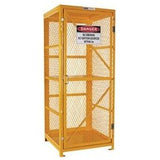 PRATT Forklift Storage Cage. 2 Storage Levels Up To 8 Forklift Cylinders (PSGC8F) Assembled Gas, signprice Pratt - Ace Workwear