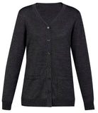 Biz Care Womens Button Front Cardigan - (CK045LC) Knitwear Cardigans Biz Care - Ace Workwear