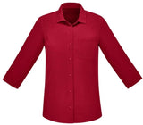 Biz Care Womens Easy Stretch 3/4 Sleeve Shirt Healthcare Shirts Biz Care - Ace Workwear