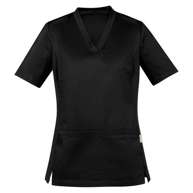 Biz Care Riley Womens V-Neck Scrub Top - (CST043LS) Scrubs Biz Care - Ace Workwear
