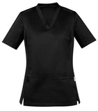 Biz Care Riley Womens V-Neck Scrub Top - (CST043LS) Scrubs Biz Care - Ace Workwear