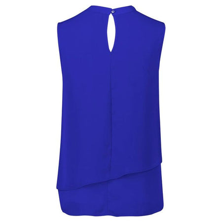 Biz Corporates Seville Womens Sleeveless Layered Blouse (RB260LN) - Ace Workwear