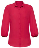 Biz Corporates Womens Lucy 3/4 Sleeve Blouse (RB965LT) Ladies Shirts, signprice Biz Corporates - Ace Workwear