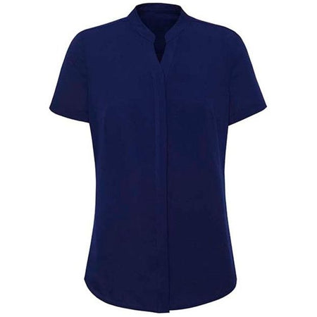 Biz Corporates Womens Juliette S/S Blouse (RB977LS) Ladies Shirts, signprice Biz Corporates - Ace Workwear