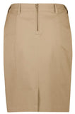 Biz Corporates Traveller Womens Medium-Waist Chino Skirt (RGS264L)