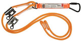 LINQ Double Adjustable Rope Lanyard with KT & RG X2 (RLA2KTRG) Double Adjustable Rope Lanyard, signprice LINQ - Ace Workwear