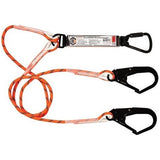 LINQ Double Leg Kernmantle 2M Shock Absorb Rope Lanyard with Hardware KT & SD X 2 (RLO2KTSD) Double Rope Lanyard, signprice LINQ - Ace Workwear