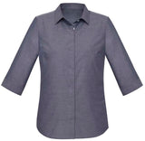 Biz Corporates Womens Charlie 3/4 Shirt (RS968LT) Ladies Shirts, signprice Biz Corporates - Ace Workwear