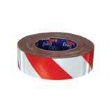Self Adhesive Reflective Barricade Hazard Tape Red/White Barricade and Hazard Tapes ProChoice - Ace Workwear
