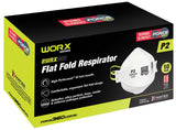 Force 360 P2 Flat Fold Disposable Respirator (Carton of 20 Boxes - 20Pcs/Box) (RWRX350) Disposable Respiratory Mask Force 360 - Ace Workwear