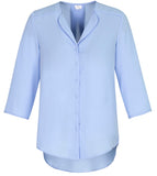 Biz Lily Ladies Longline Blouse (S015LT) Ladies Shirts Biz Collection - Ace Workwear