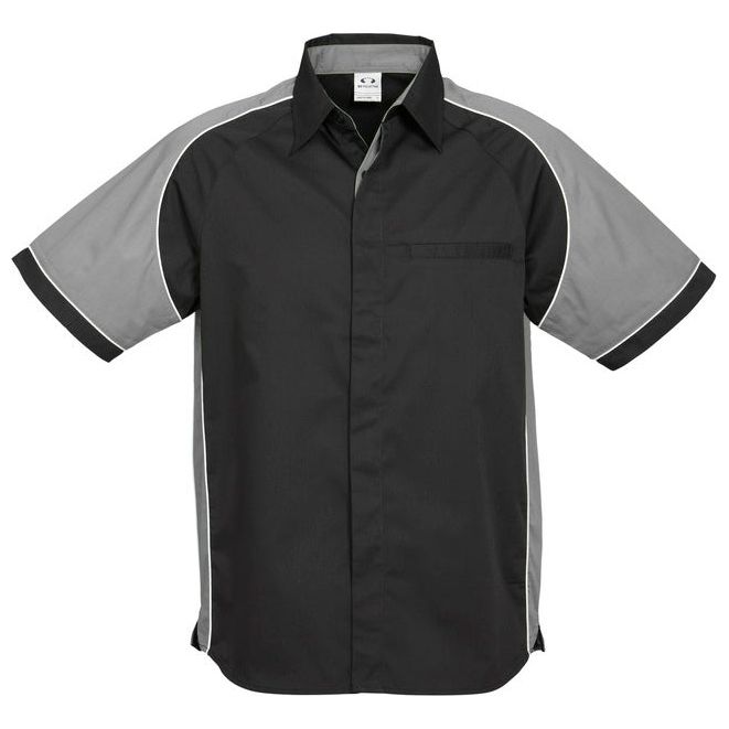 Biz Mens Nitro Shirt (S10112) Mens Shirts Biz Collection - Ace Workwear