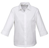 Biz Ladies Luxe 3/4 Sleeve Shirt (S10221) Ladies Shirts Biz Collection - Ace Workwear