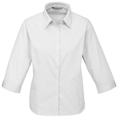 Biz Ladies Base 3/4 Sleeve Shirt (S10521) Ladies Shirts Biz Collection - Ace Workwear