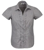 Biz Collection Edge Short Sleeve Ladies Top (S267LS) Ladies Shirts Biz Collection - Ace Workwear