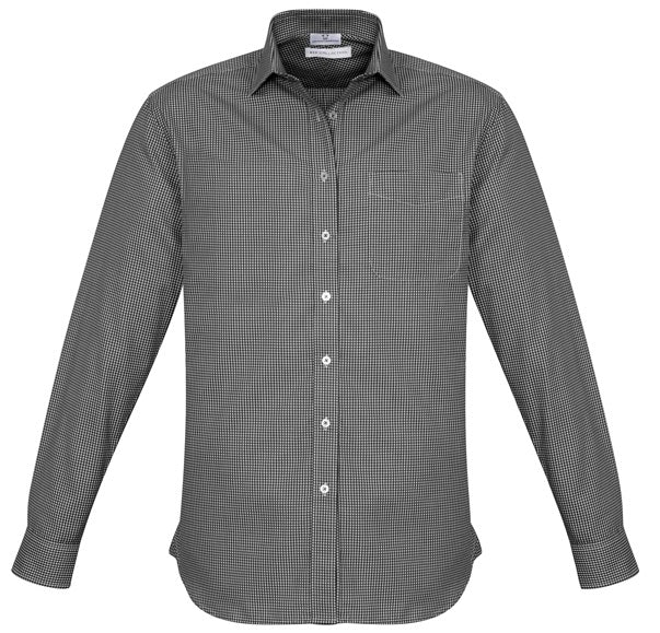 Biz Mens Ellison Long Sleeve Shirt (S716ML) Mens Shirts Biz Collection - Ace Workwear