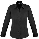 Biz Collection Monoco Ladies Long Sleeve Shirt - (S770LL) Ladies Shirts Biz Collection - Ace Workwear