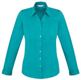 Biz Collection Monoco Ladies Long Sleeve Shirt - (S770LL) Ladies Shirts Biz Collection - Ace Workwear