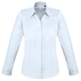 Biz Collection Monoco Ladies Long Sleeve Shirt - (S770LL) Ladies Shirts Biz Collection - Ace Workwear