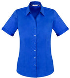 Biz Collection Ladies Monaco Short Sleeve Shirt (S770LS) Ladies Shirts Biz Collection - Ace Workwear
