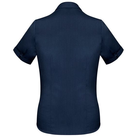 Biz Care Ladies Monaco Short Sleeve Shirt (S770LS) Ladies Shirts Biz Care - Ace Workwear