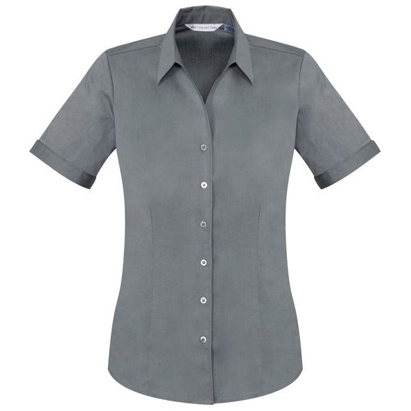 Biz Care Ladies Monaco Short Sleeve Shirt (S770LS) Ladies Shirts Biz Care - Ace Workwear