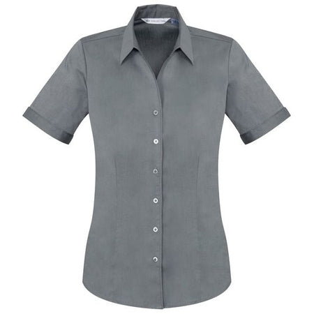 Biz Care Ladies Monaco Short Sleeve Shirt (S770LS) Ladies Shirts Biz Care - Ace Workwear