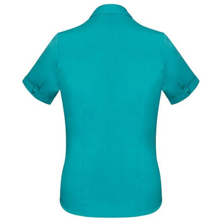 Biz Care Ladies Monaco Short Sleeve Shirt (S770LS) Ladies Shirts Biz Care - Ace Workwear