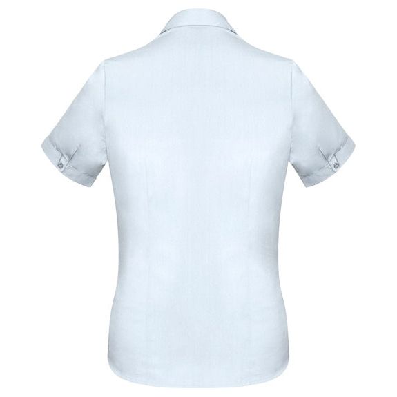 Biz Care Ladies Monaco Short Sleeve Shirt (S770LS) Ladies Shirts Biz Care - Ace Workwear