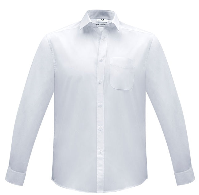 Biz Mens Euro Long Sleeve Shirt (S812ML) Mens Shirts Biz Collection - Ace Workwear
