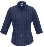 Biz Ladies Harper 3/4 Sleeve Shirt (S820LT) Ladies Shirts Biz Collection - Ace Workwear