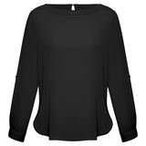 Biz Ladies Madison Boatneck Blouse (S828LL) Ladies Shirts Biz Collection - Ace Workwear