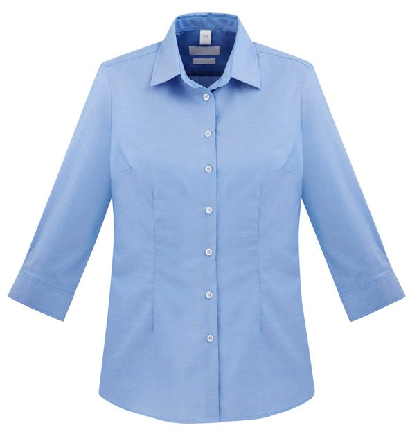 Biz Ladies Regent 3/4 Sleeve Shirt (S912LT) Ladies Shirts Biz Collection - Ace Workwear