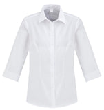 Biz Ladies Regent 3/4 Sleeve Shirt (S912LT) Ladies Shirts Biz Collection - Ace Workwear