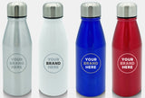 Vita Aluminium 450ml Water Bottle (Carton of 100pcs) (S937)
