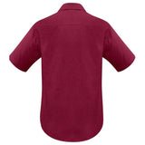 Biz Collection Mens Plain Oasis Short Sleeve Shirt (SH3603) Mens Shirts Biz Collection - Ace Workwear