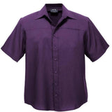Biz Care Mens Plain Oasis Short Sleeve Shirt Healthcare Shirts Biz Care - Ace Workwear