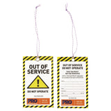 Safety Tag - 125mm x 75mm Caution Safety Tags ProChoice - Ace Workwear