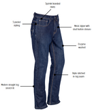 Syzmik Mens Stretch Denim Work Jeans (ZP507)