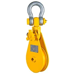 Snatch Block 2T 75mm Sheave 8-10mm Wire (MHSB2)