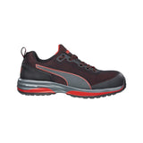 Puma Speed Black/Red Lace Up Fibreglass Toe Safety Shoe (SPEED) (Pre Order)