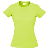 Biz Ladies Ice Tee (T10022) Plain T-Shirt (Tees), signprice Biz Collection - Ace Workwear