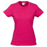 Biz Ladies Ice Tee (T10022) Plain T-Shirt (Tees), signprice Biz Collection - Ace Workwear