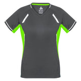 Biz Ladies Renegade Tee (T701LS) T-Shirt (Tees) With Designs Biz Collection - Ace Workwear